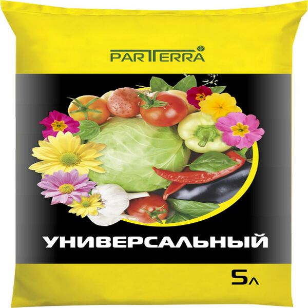 Почвогрунт Parterra универсальный, 5 л