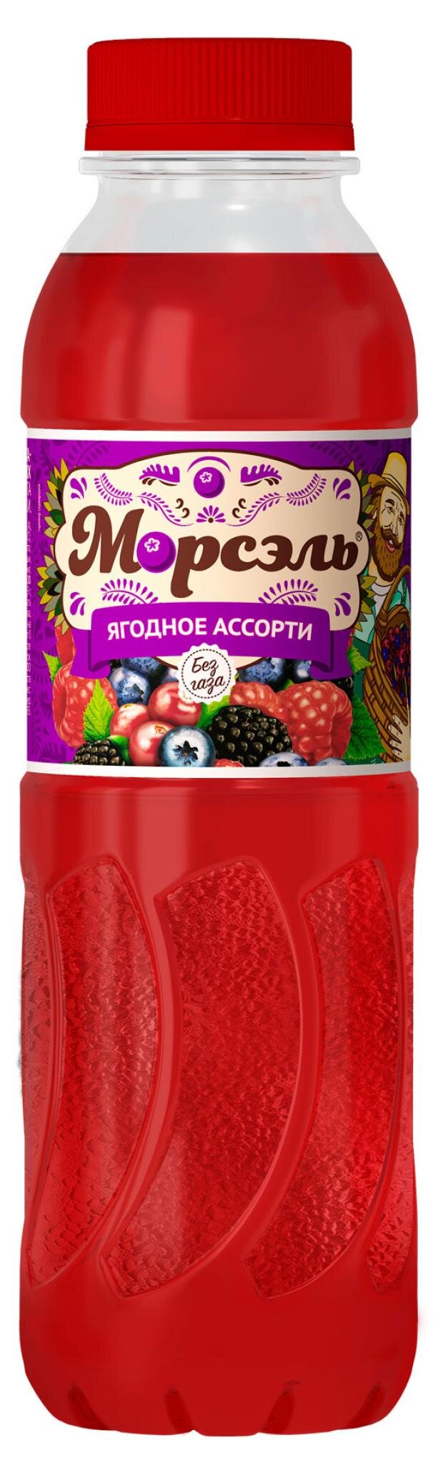 

Напиток морсовый Морсэль Ягодное ассорти с добавлением сока 1450 мл