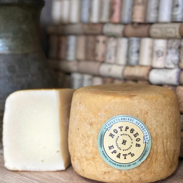 Сыр твердый козий КОЗЛОВСКИЙ выдержка 1 год на развес