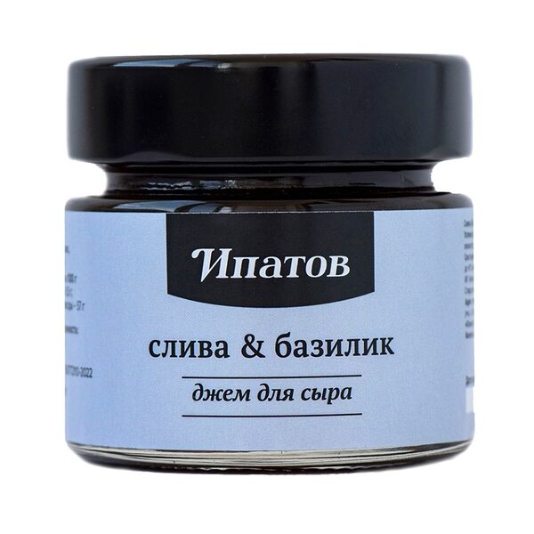 Джем для сыра Слива & базилик Ипатов 125г, Россия