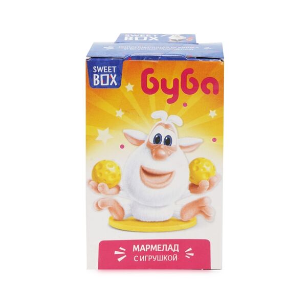 Мармелад жевательный Sweet Box Буба с подарком в наборе 10 г