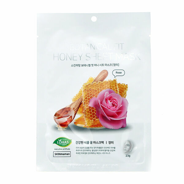 Маска для лица No:hj с экстрактом розы и меда 23 г