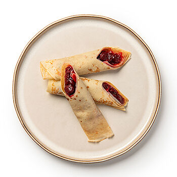 Блинчики с вишней