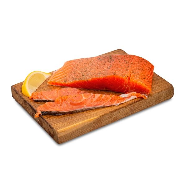 Лосось слабой соли филе с укропом Моё море