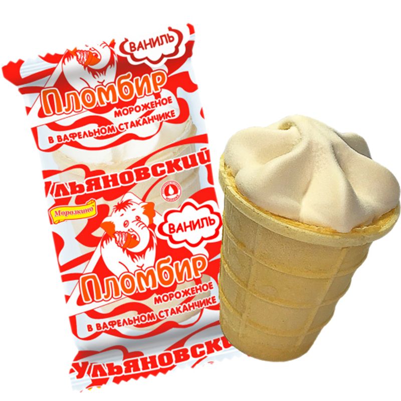 

Мороженое Ульяновский пломбир Ванильный 75 г