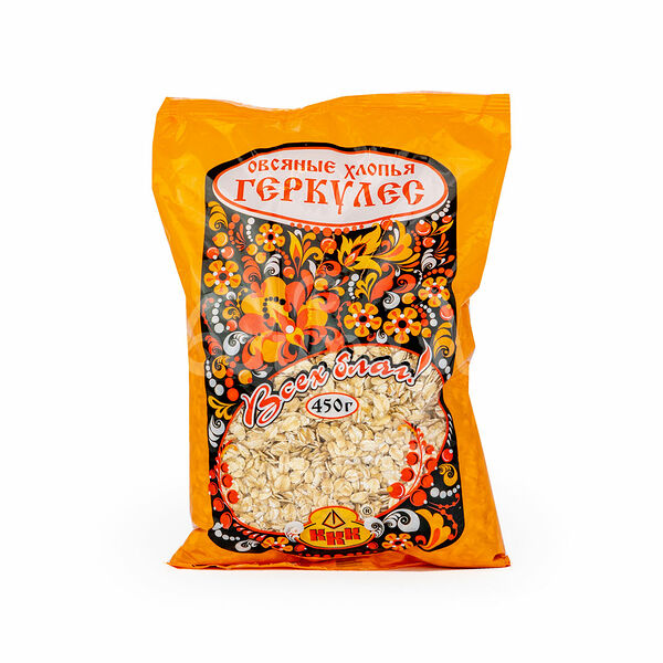 Хлопья Всех Благ 450гр Овсяные Геркулес пакет