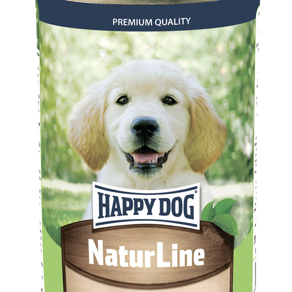 Консервы для щенков и юниоров Happy Dog Ягненок с печень, сердцем и рисом