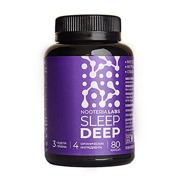 БАД Nooteria Labs Sleep Deep 80 капсул, Россия