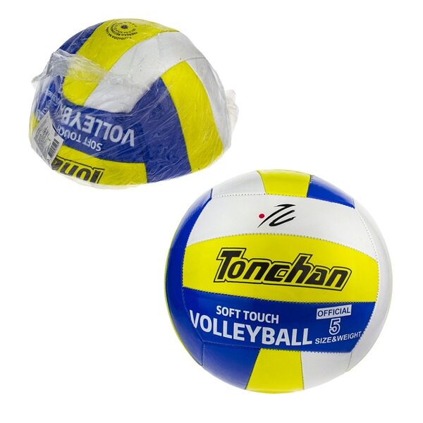 Мяч волейбольный ПВХ 1Toy, размер 5, Китай