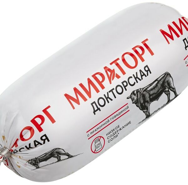 Колбаса Мираторг Докторская вареная 470г