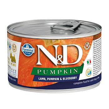 Farmina N&D Dog Pumpkin Adult Mini консервы для взрослых собак мелких пород Ягненок, тыква и черника