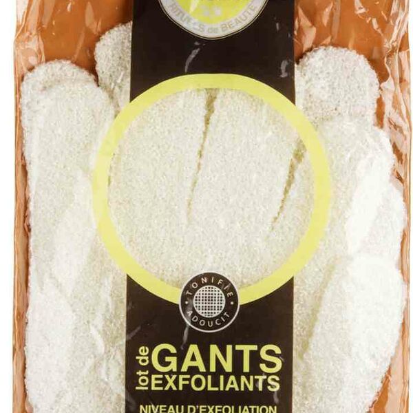 Перчатки для тела массажные Bo Paris с манжетами, 2 шт.