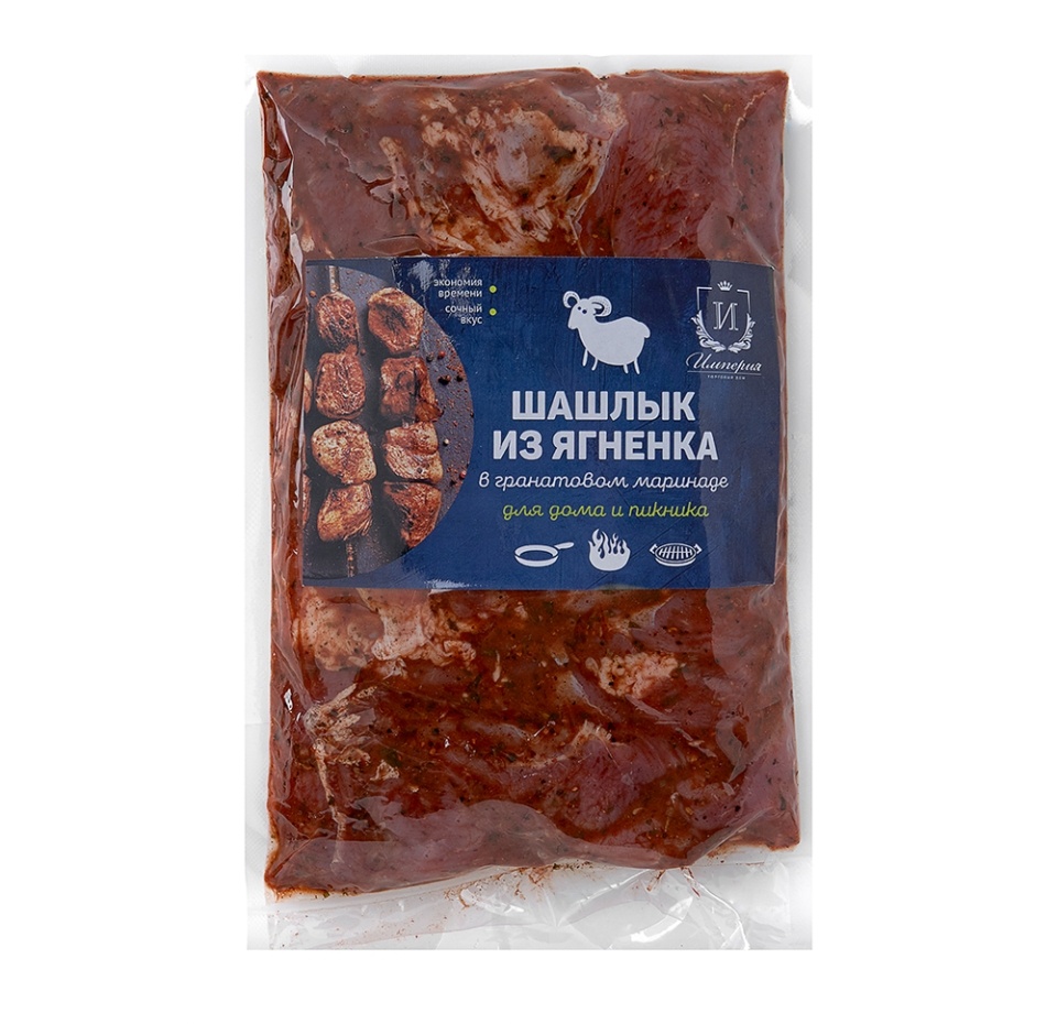 

Шашлык из ягненка в гранатовом маринаде охлажденный Империя, Россия