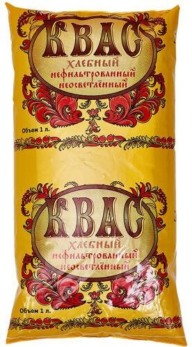 Квас Домашний нефильтрованный, 1л