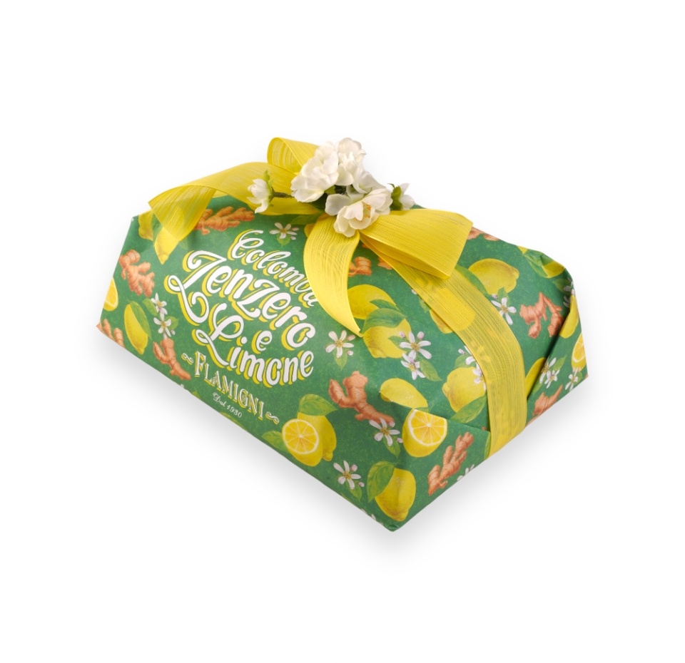 

Кулич Flamigni с лимонными цукатами и имбирем 1 кг