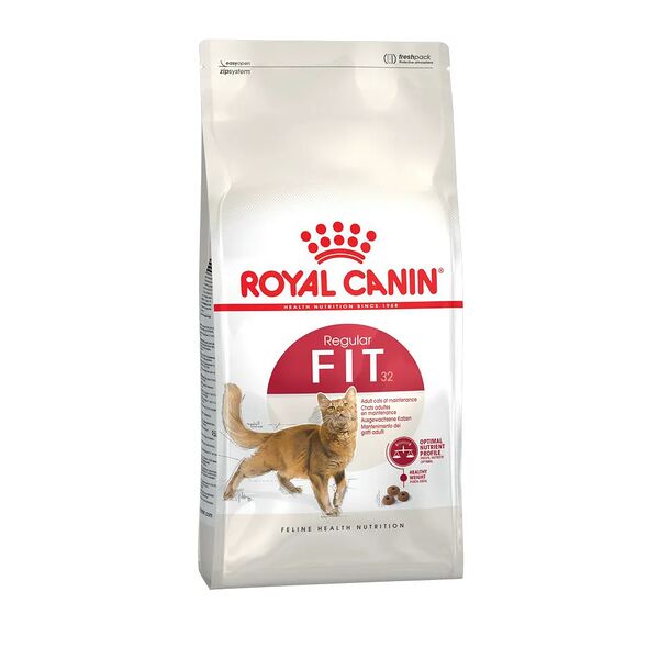 Fit 32 корм Royal Canin для бывающих на улице кошек в возрасте от 1 до 7 лет