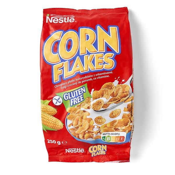 Хлопья Корн Флейкс кукурузные Nestle 250г, Польша