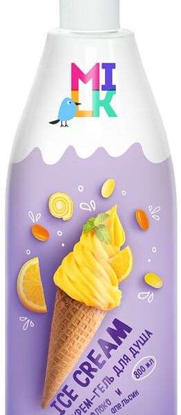 Крем-гель для душа Milk Молоко-Апельсин 800мл