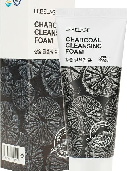 Пенка для умывания Lebelage с углем 100мл