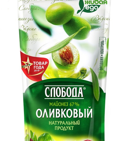 Майонез Слобода Оливковый 67% 400 мл