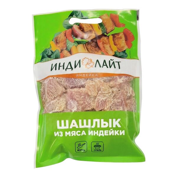 Шашлык из грудки индейки Индилайт с цедрой лимона