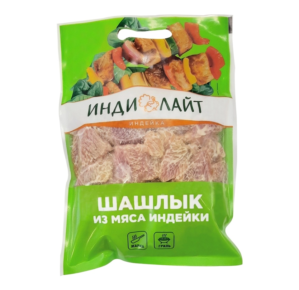 

Шашлык из грудки индейки Индилайт с цедрой лимона охлажденный вес