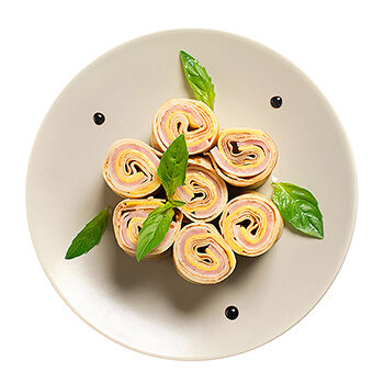 Блинчики с ветчиной и сыром Уже Готово, 5 шт в наборе