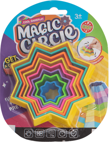 

Головоломка-многогранник Shantou Yisheng Звезда, цвет в ассортименте, 1 шт