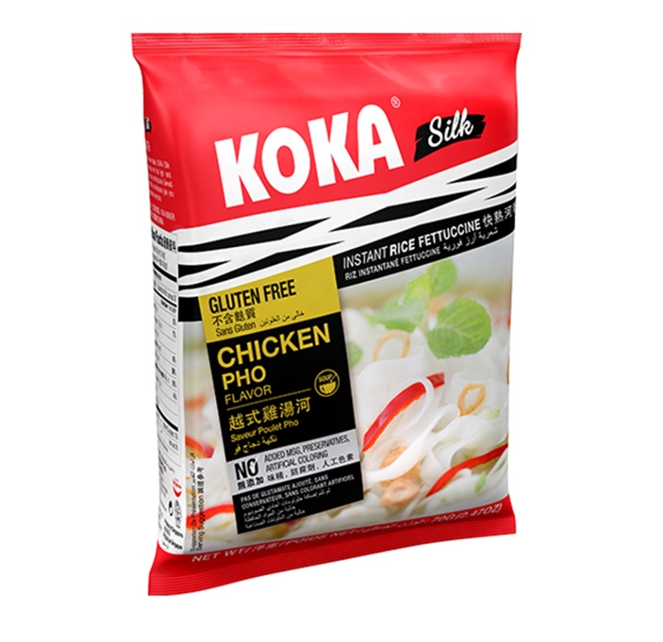 

Лапша быстрого приготовления рисовая со вкусом курицы (без глютена), Koka, 70 г, Сингапур