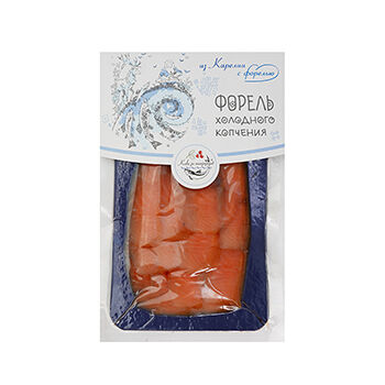 Филе форели Кала я марьяпоят радужной холодного копчения ломтики 150г Россия