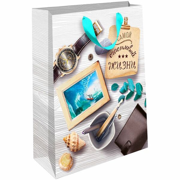 Пакет подарочный Арт и Дизайн стандарт плюс AB в ассортименте