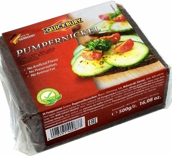 Хлеб Quickbury из ржаной муки Пумперникель