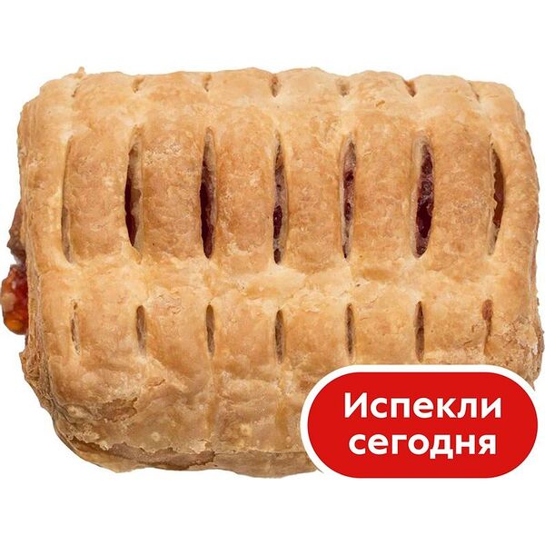 Гипфель с начинкой Клубника 65г