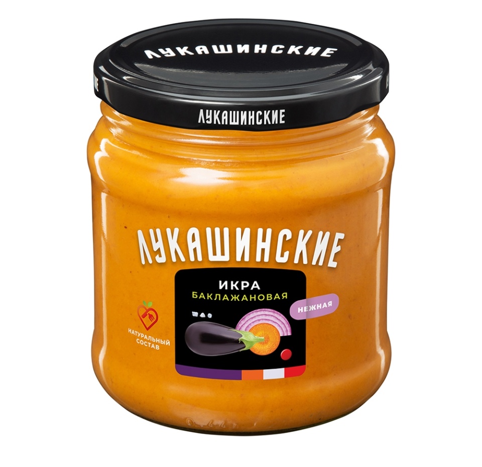 

Икра Лукашинские Баклажановая Нежная