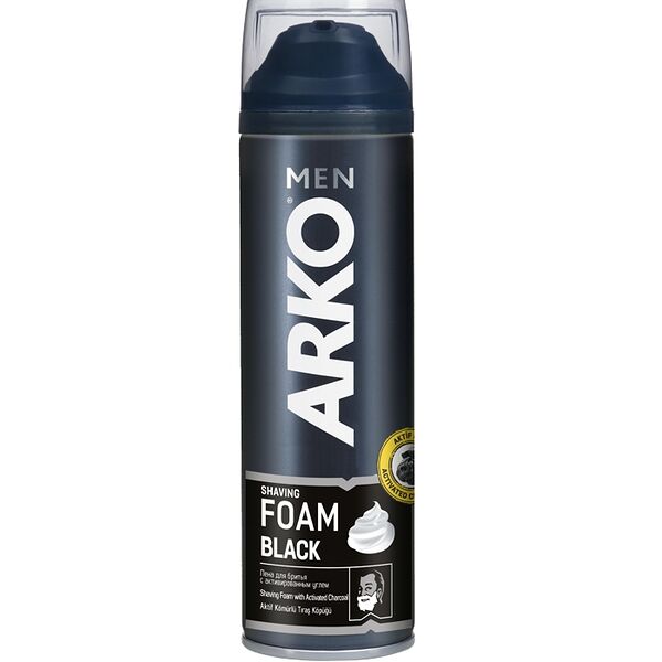 Пена для бритья Arko Men Black 200 мл