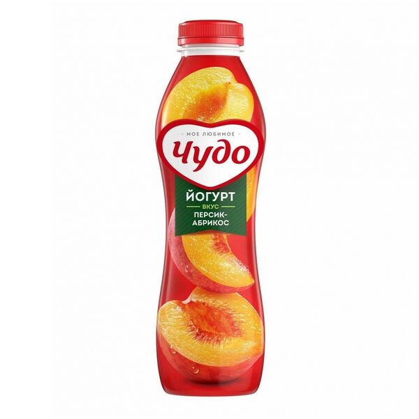 Йогурт питьевой Чудо Персик-Абрикос 1,9%