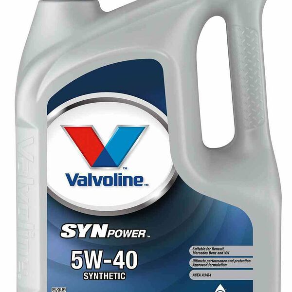 Масло моторное синтетическое Valvoline SynPower Motor Oil SAE 5W-40