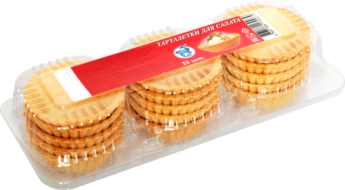 

Тарталетки для икры КИТ 30шт, 180г