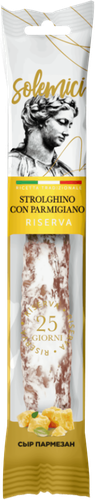 

Колбаса сыровяленая Solemici Strolghino con Parmigiano 110 г
