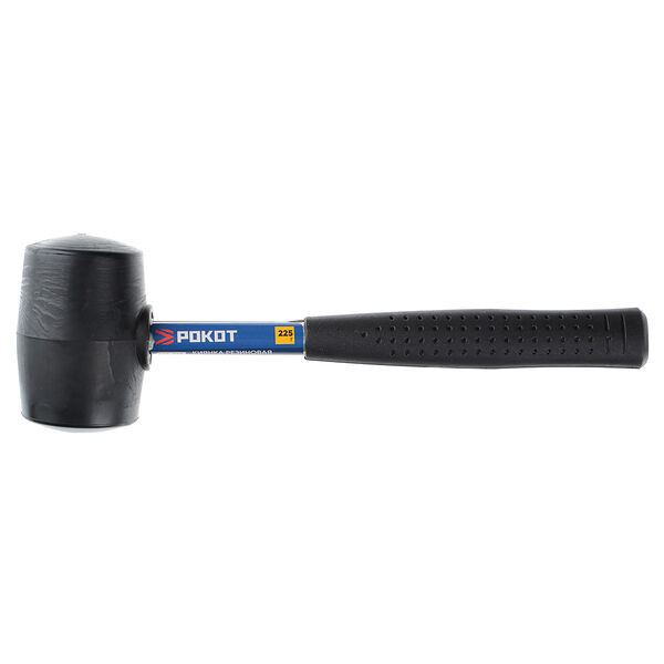Рокот киянка резиновая с металлической ручкой, 225г