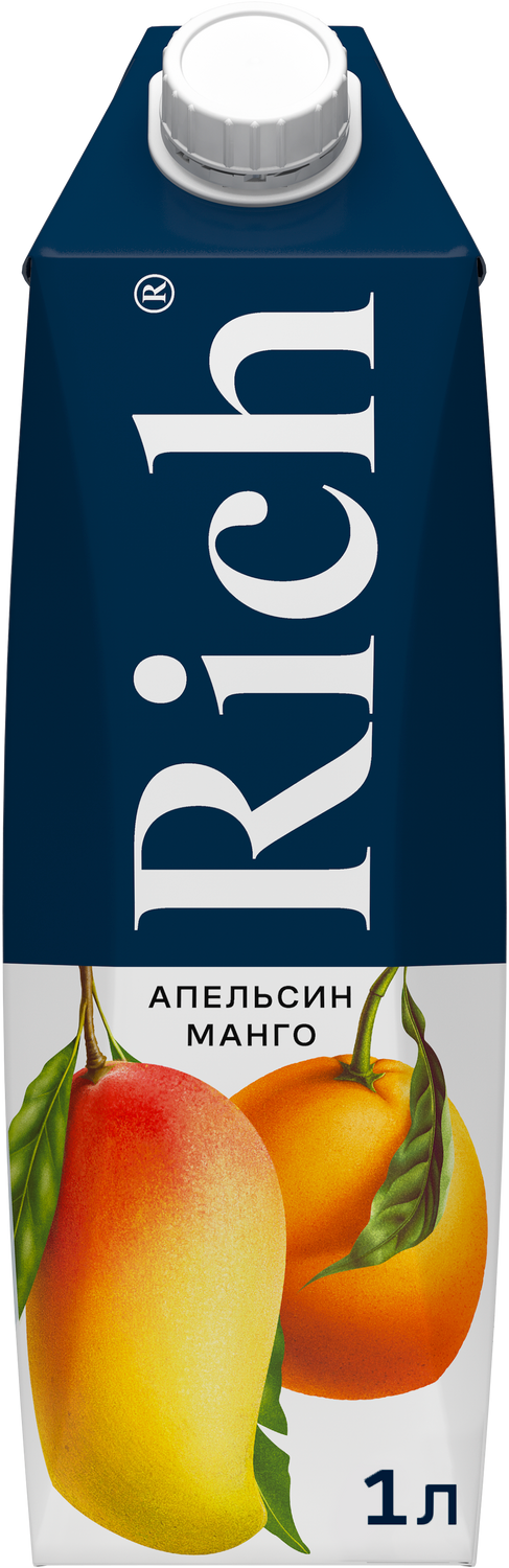

Нектар Rich Апельсин-Манго 1л