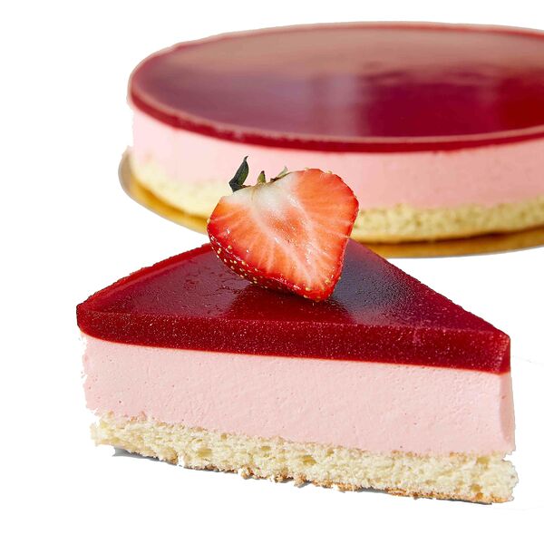 Торт Чизкейк клубничный