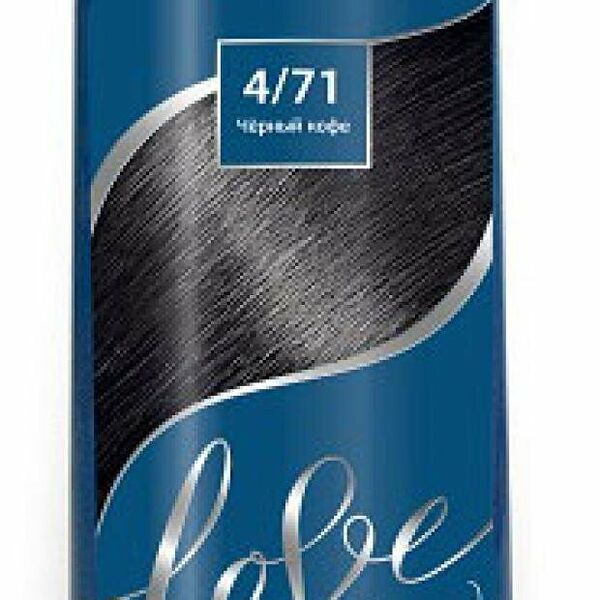 Оттеночный бальзам для волос 4/71 Love Ton (Лав Тон) Черный кофе ТМ Estel (Эстель)