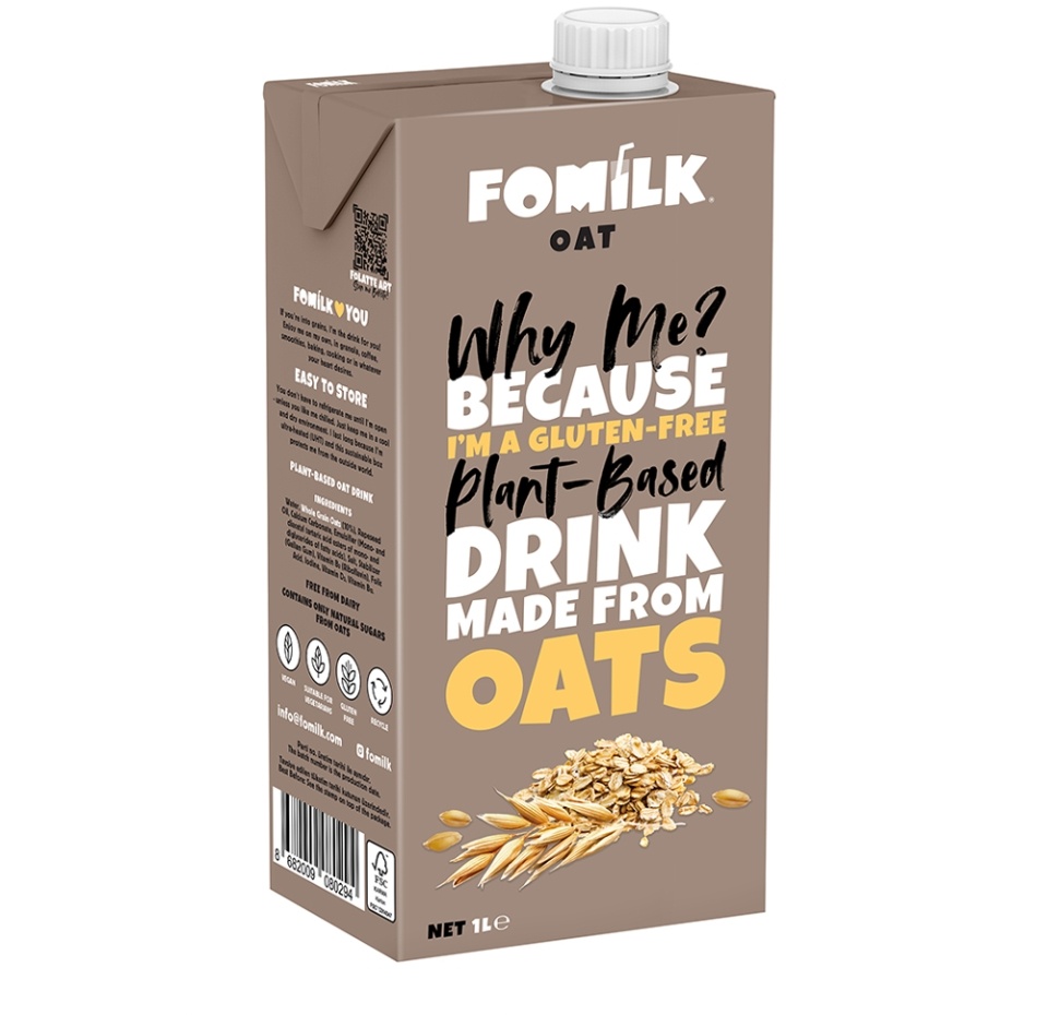 

Напиток овсяный FOMILK Barista (без сахара) 1л, Финляндия