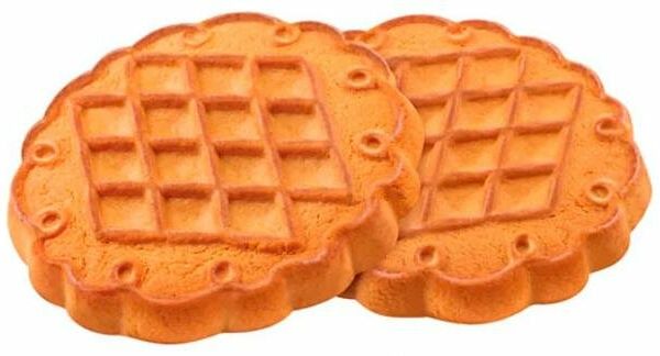 Печенье сахарное Дивная Даренка со вкусом топленого молока вес