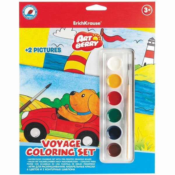 Игра для раскрашивания Erich Krause