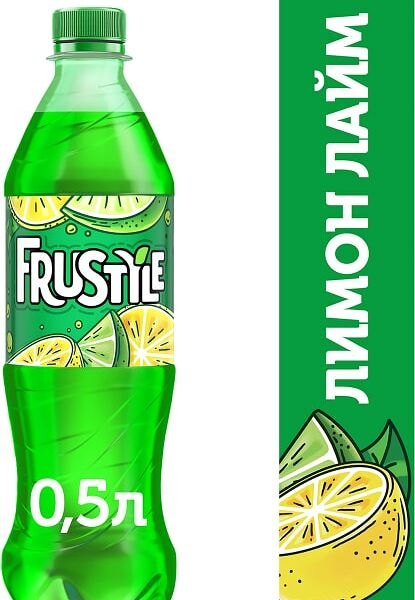 Напиток Фрустайл Газированный лимон лайм 500мл