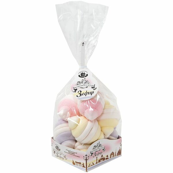 Зефир Кронштадтская КФ Зефирный городок ассорти, 380г