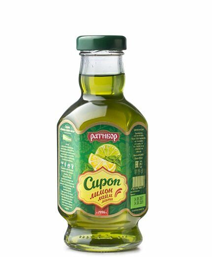 Сироп Лимон-Лайм-Мята ТМ Ратибор