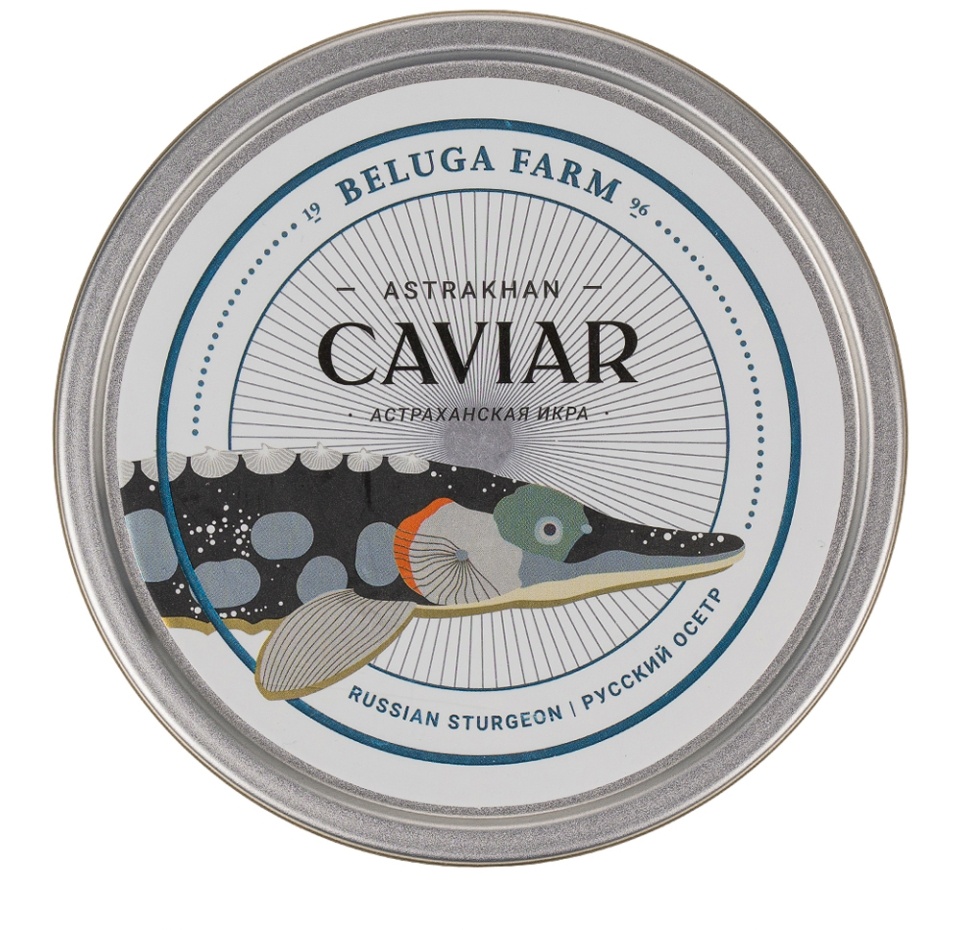 

Икра осетровая BelugaFarm зернистая 250г
